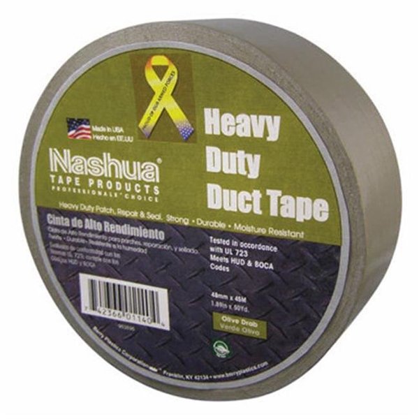 Berry Plastics Berry Plastics 1088113 Military Themed Heavy Duty Duct Tape Olive; 1.89 in. x 50 Yd 156771